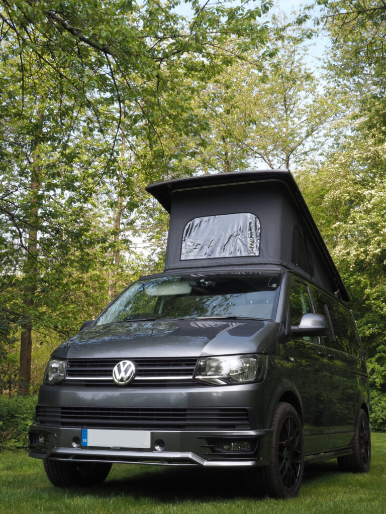 Willow the grey VW Campervan